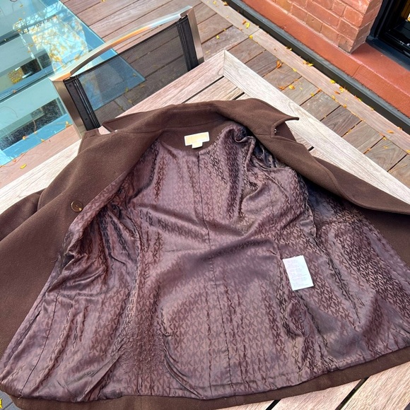 Michael Kors double breasted 100% wool pea coat. - Picture 13 of 13